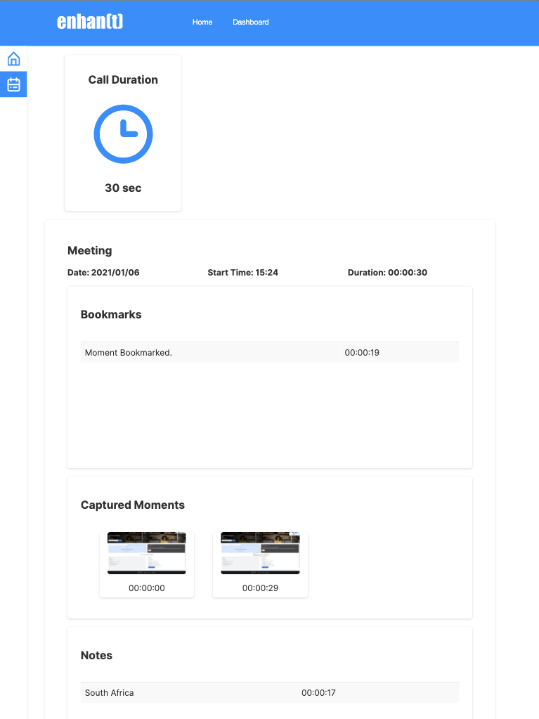 Sample visualisation